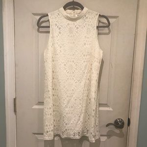 f21 lace shift dress